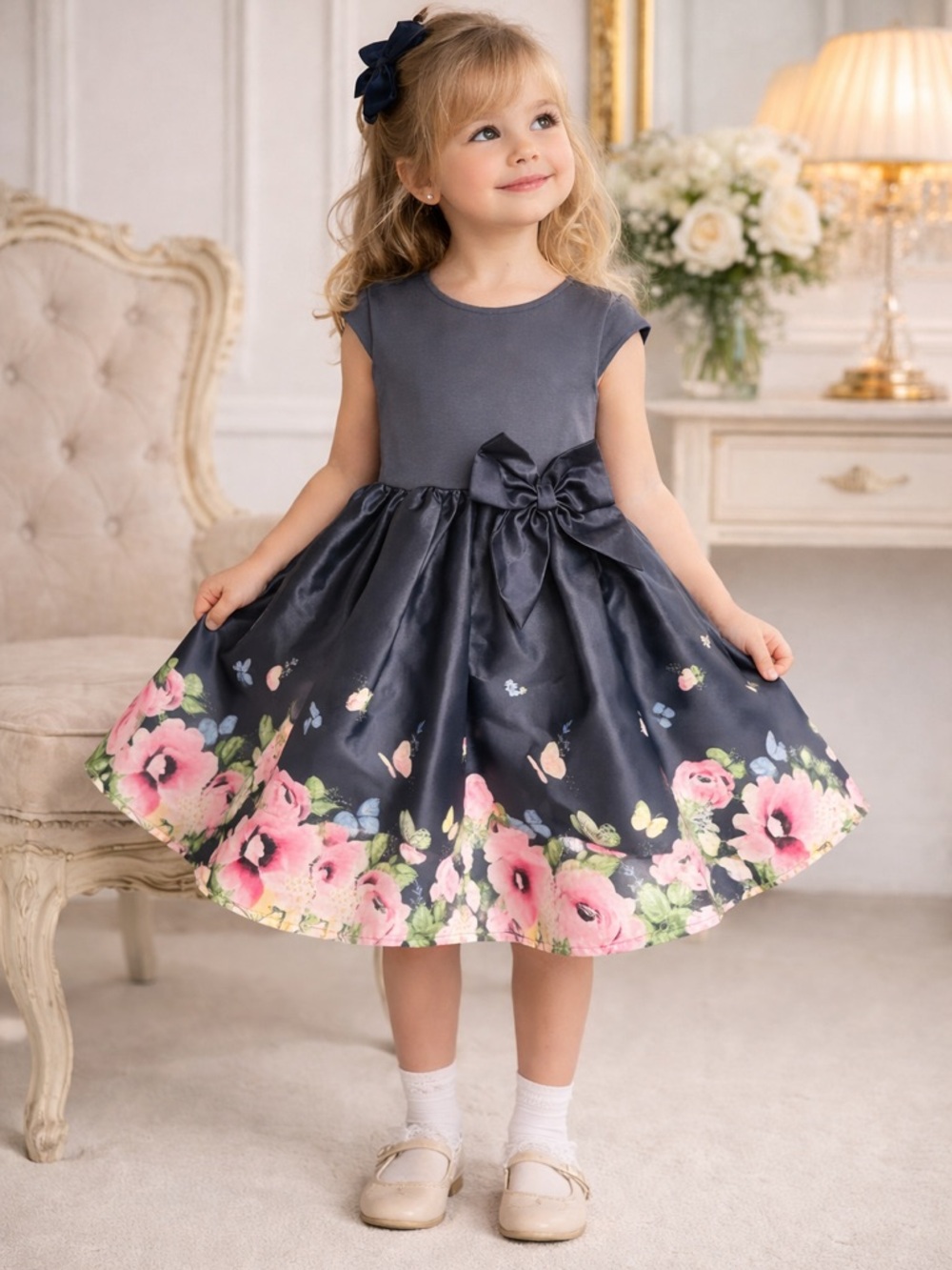 Party Flower Girl Dress H&M Girls 4-5 y.o.